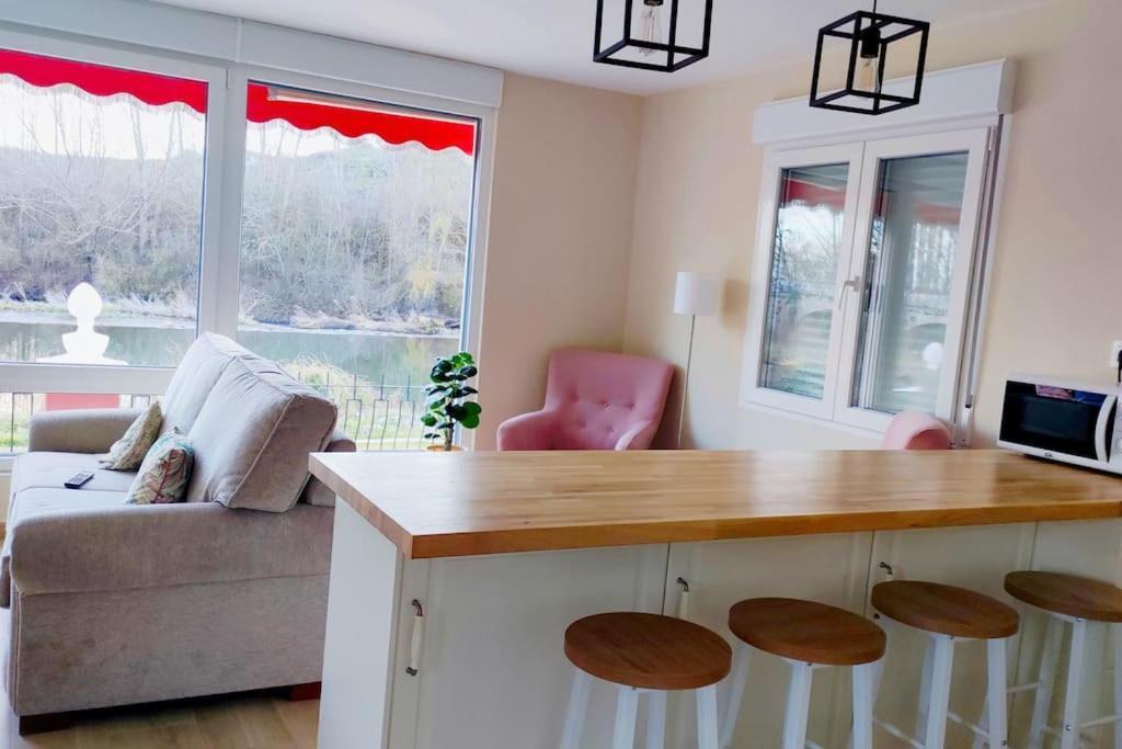 Casa La Riera Villa Salinas de Pisuerga Kültér fotó