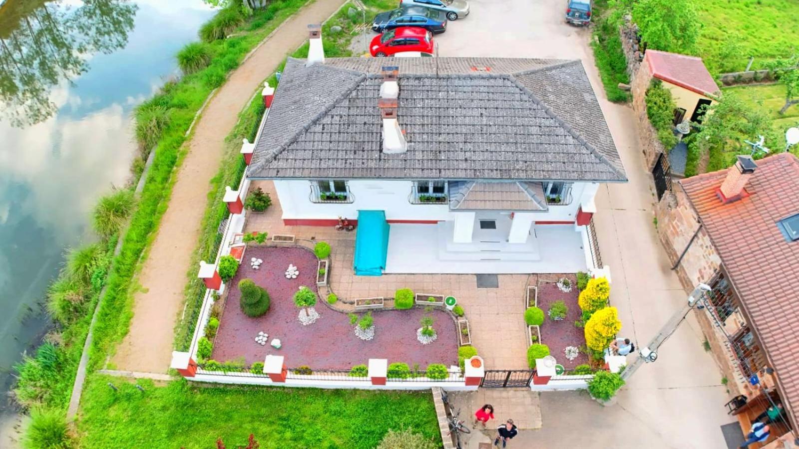 Casa La Riera Villa Salinas de Pisuerga Kültér fotó